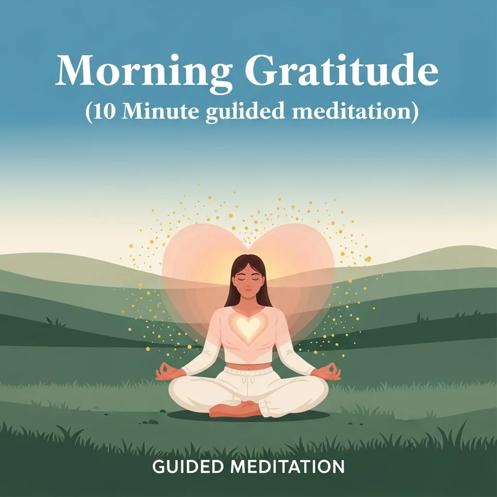 Morning Gratitude (10 Minute guided meditation) - Guided Meditation Audio