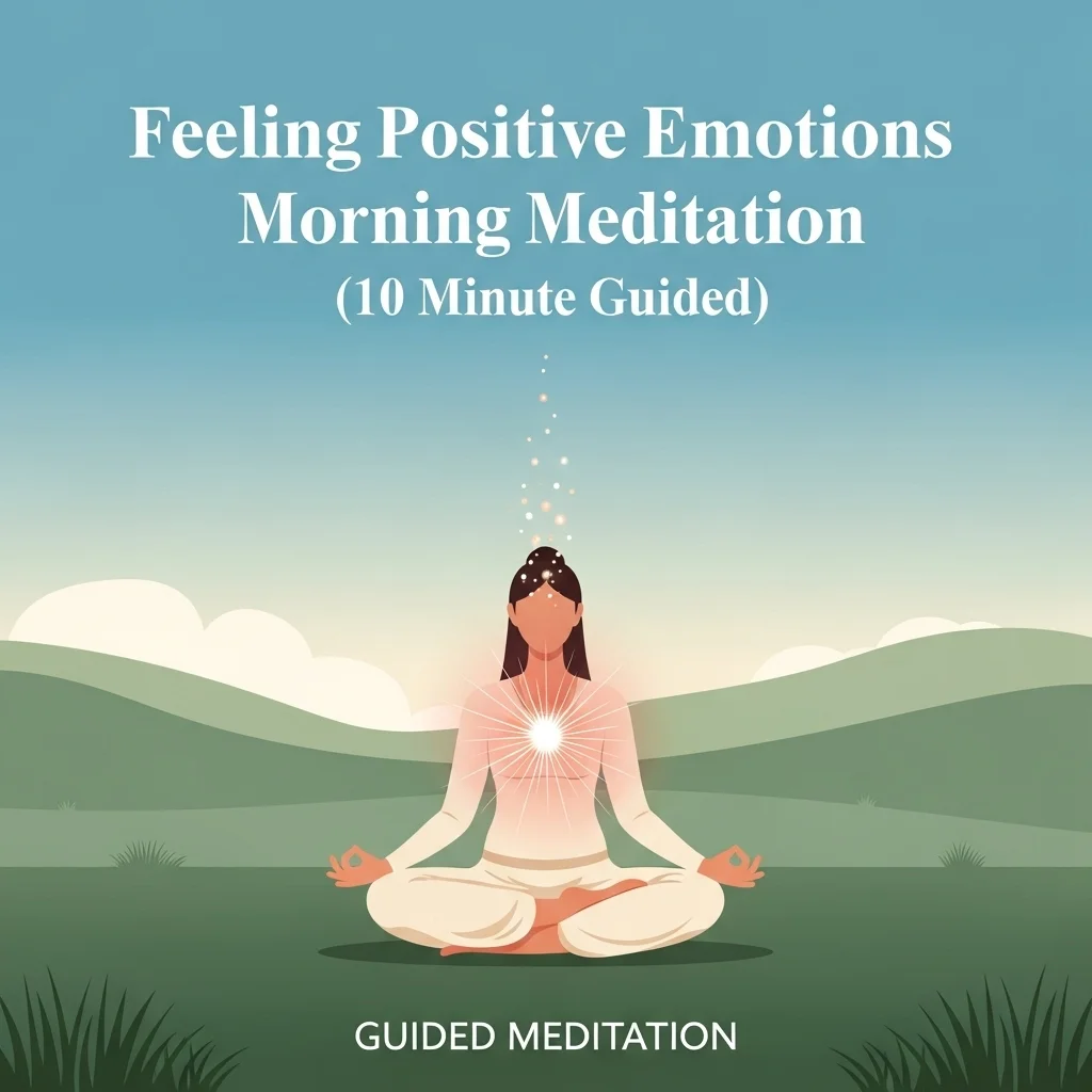 Feeling Positive Emotions Morning Meditation (10 Minute Guided) - Guided Meditation Audio