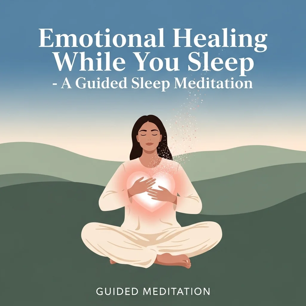 Emotional Healing While You Sleep - A Guided Sleep Meditation - Guided Meditation Audio