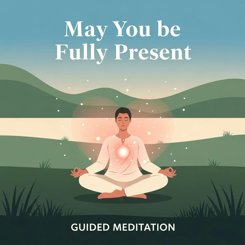 May You be Fully Present in this Moment, 20 Minute Guided Meditation - Guided Meditation Audio