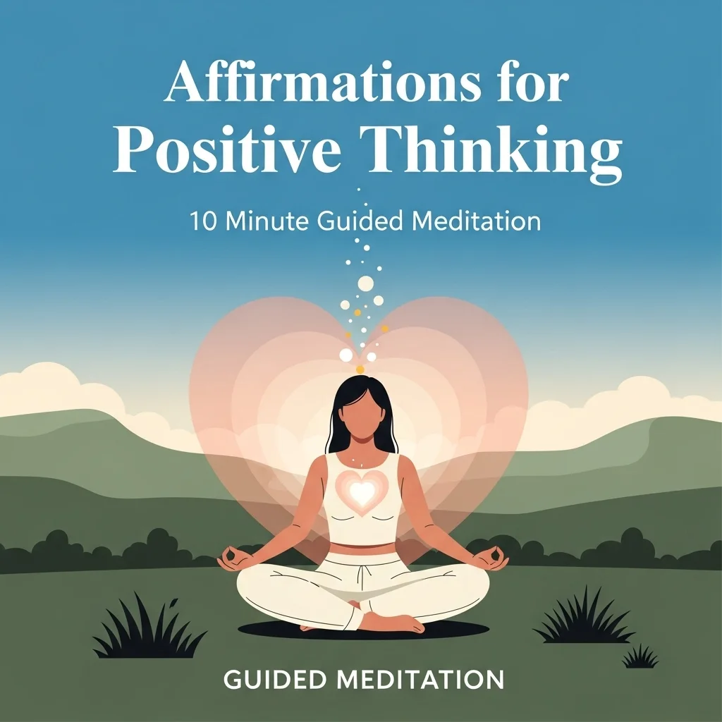 Affirmations for Positive Thinking 10 Minute Guided Meditation - Guided Meditation Audio