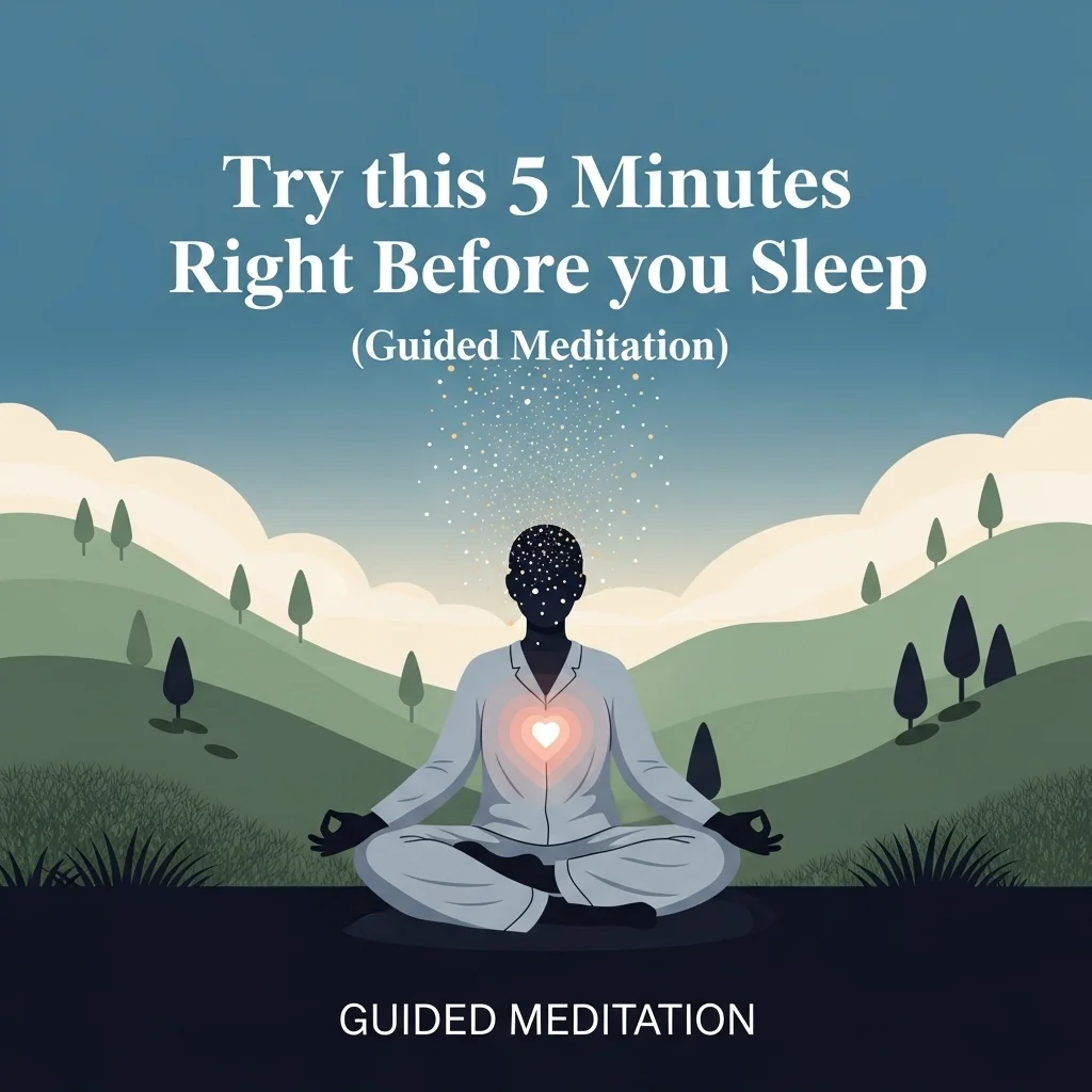 Try this 5 Minutes Right Before you Sleep (Guided Meditation) - Guided Meditation Audio