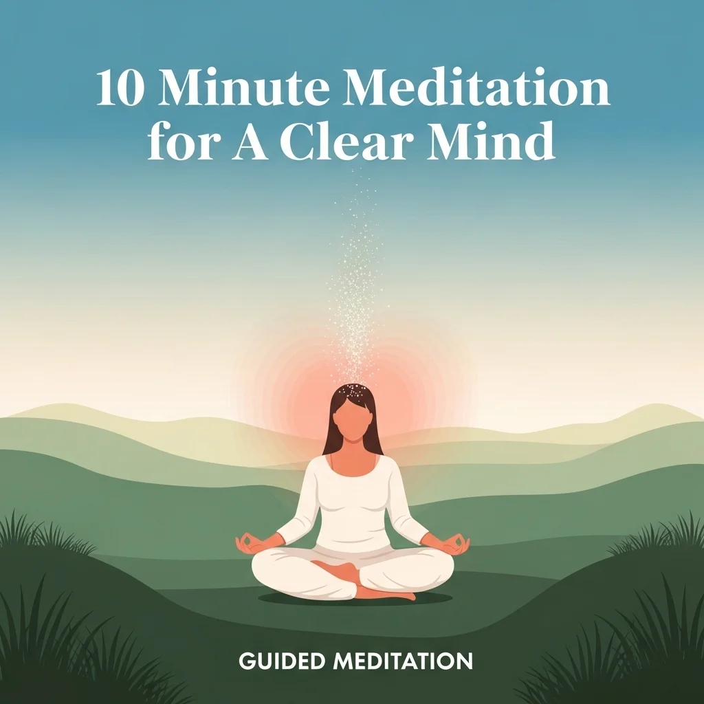 10 Minute Meditation for A Clear Mind - Guided Meditation Audio
