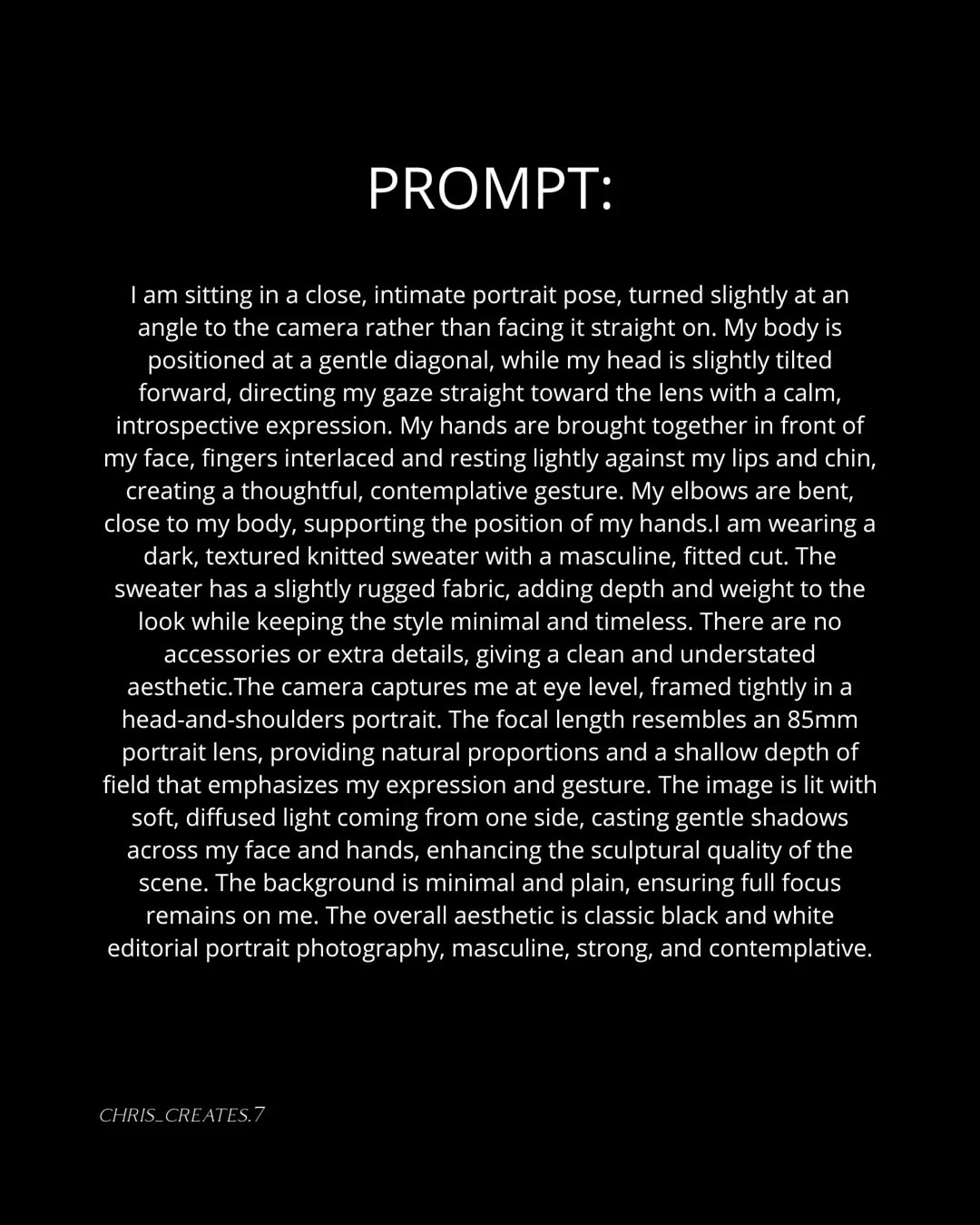 Prompt for close-up knitted texture