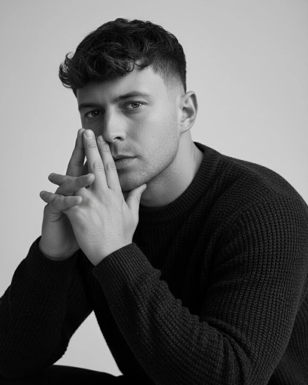 Resulting close-up portrait