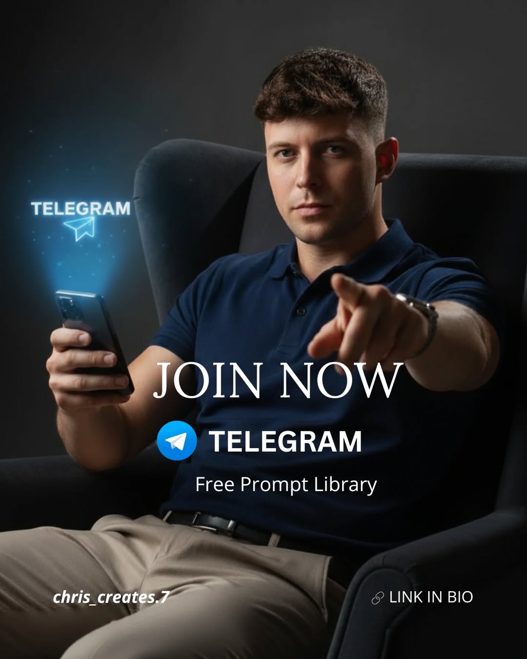 Final call to action Join Telegram