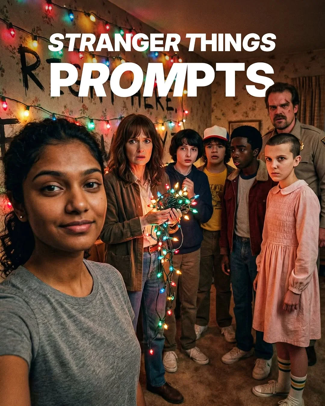 Master the Stranger Things AI Aesthetic With Nanobanana