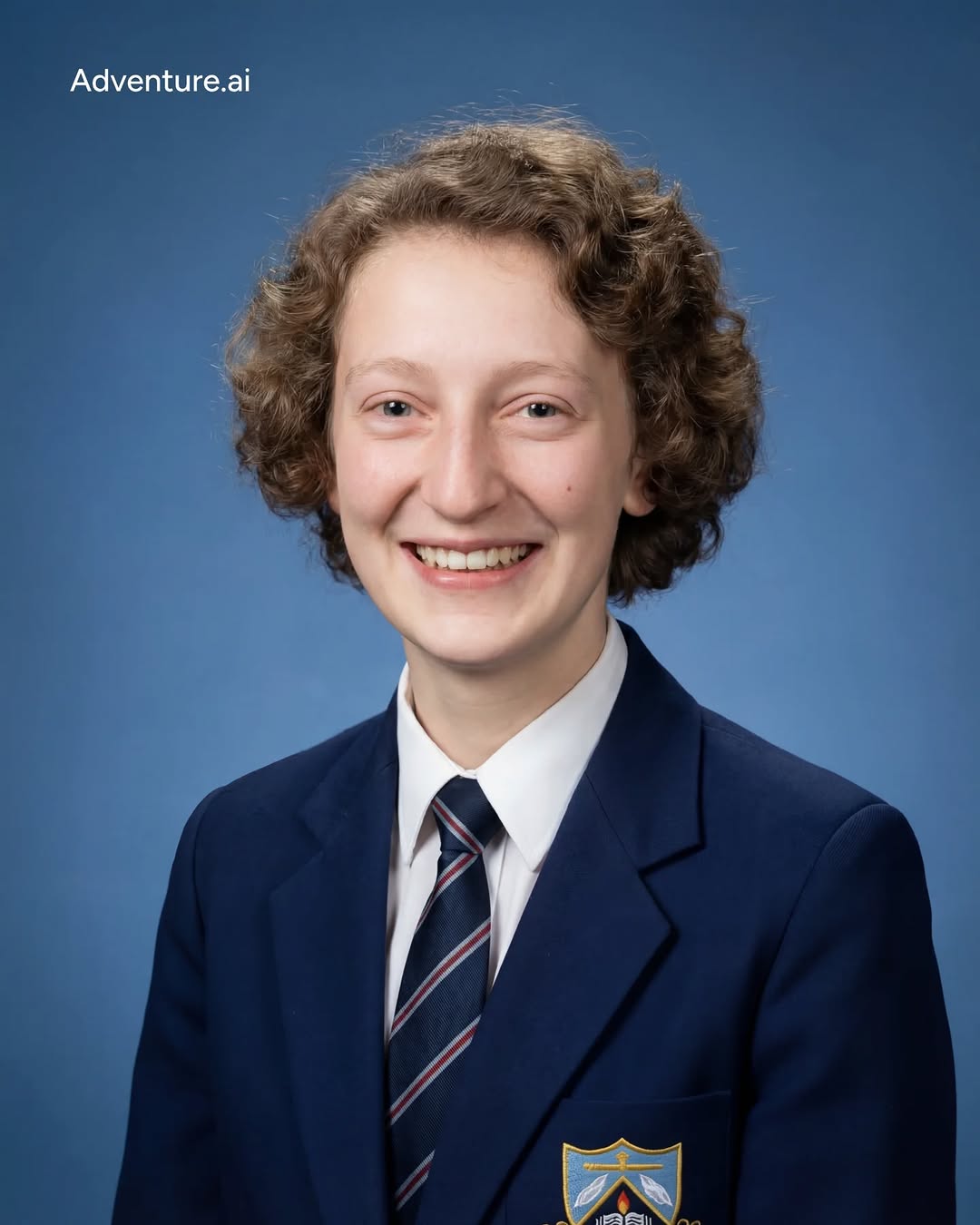 The resulting age-regressed yearbook photo