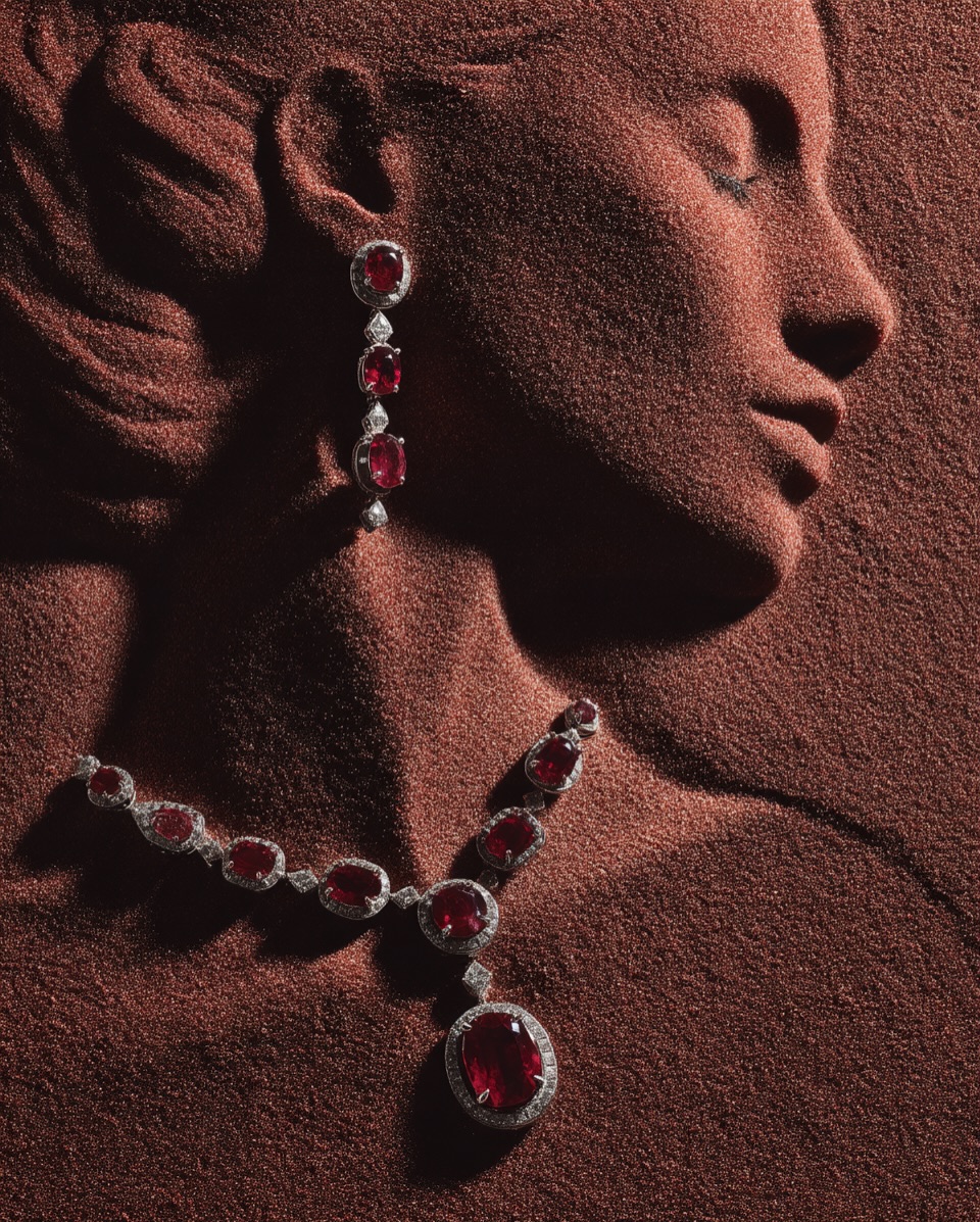 Elegant high fashion composition